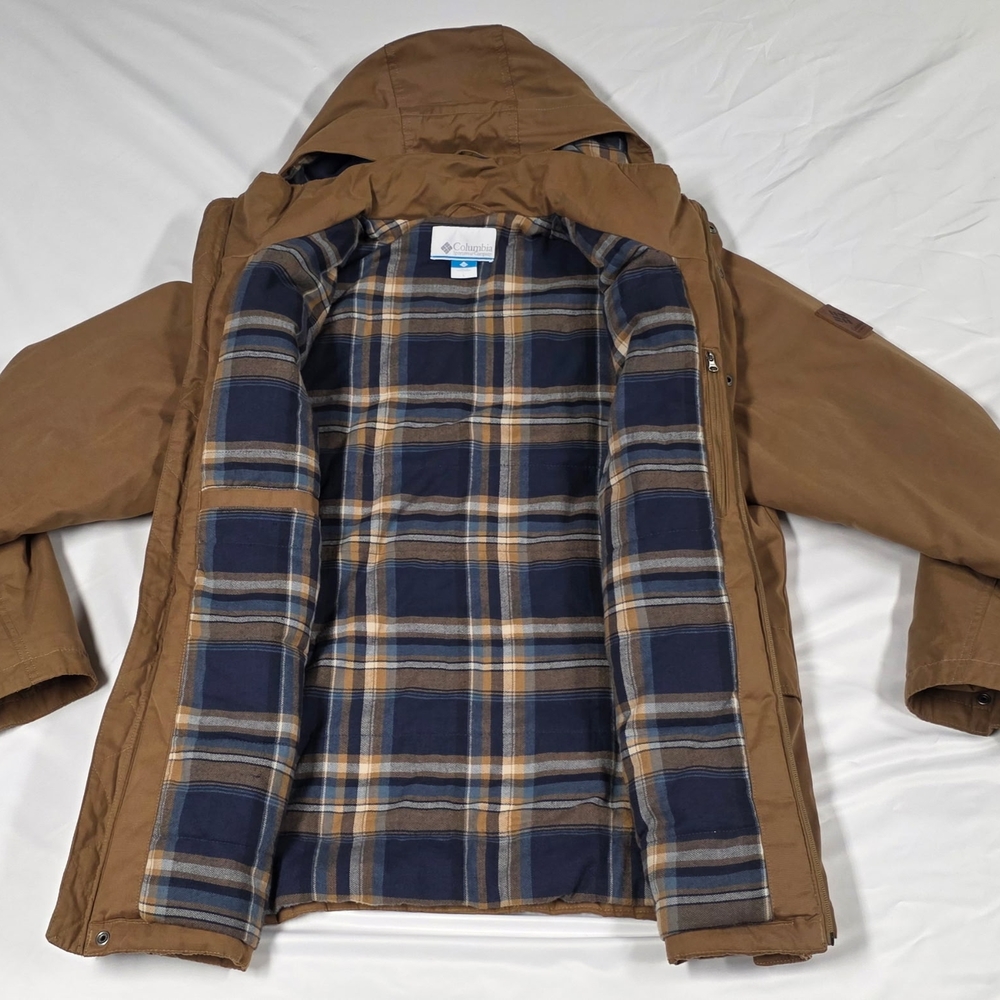 Columbia Men's Tan Hooded Jacket